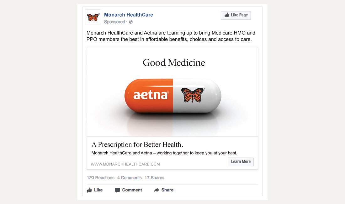 Pill Facebook digital ad thumb